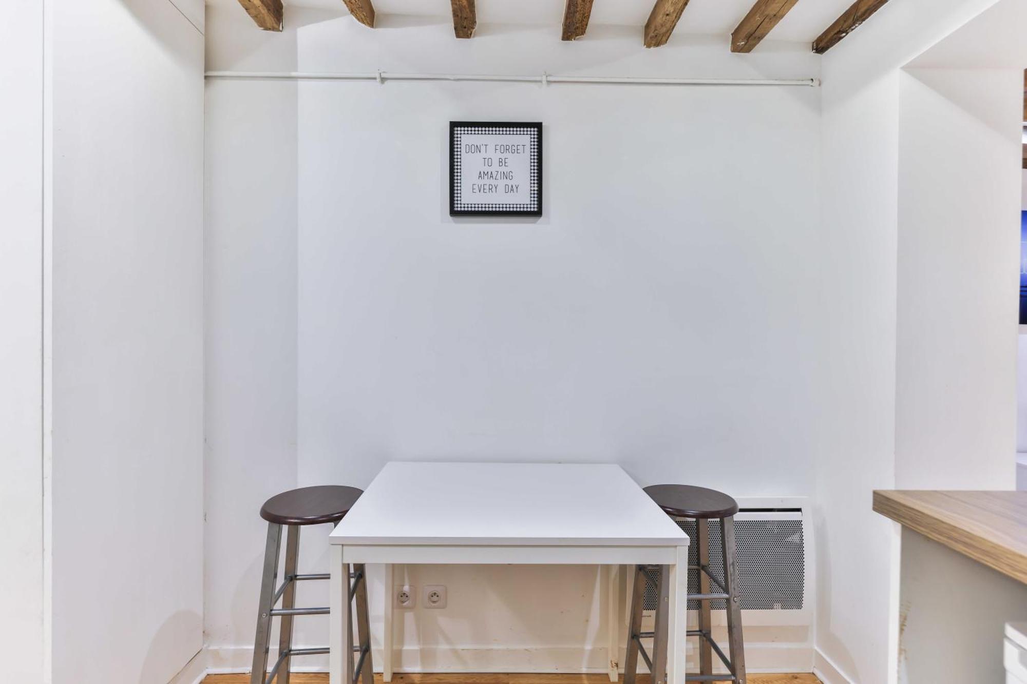 Ferienwohnung Dazzling Studio Caire Paris Exterior foto