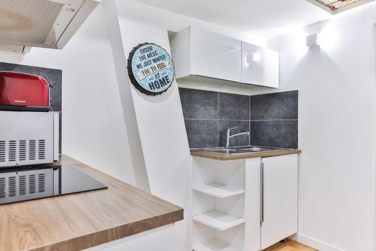Ferienwohnung Dazzling Studio Caire Paris Exterior foto